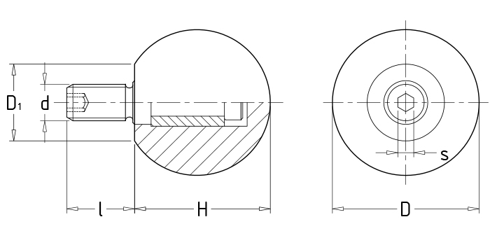 球形轉(zhuǎn)動(dòng)手柄