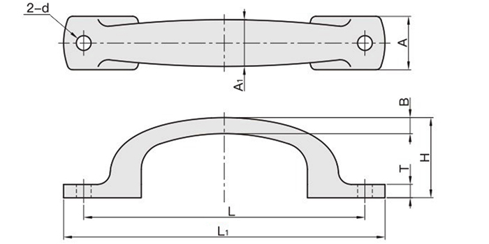 精密鑄造型拉手
